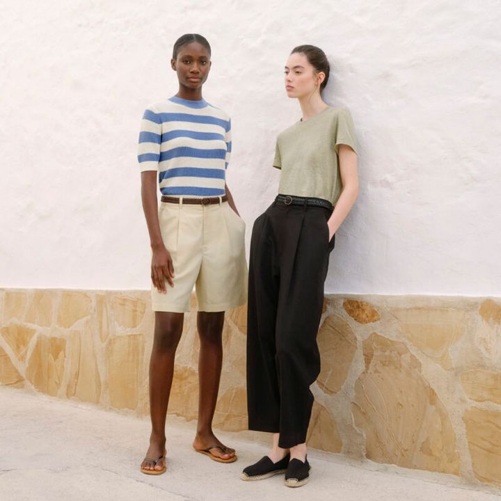 ユニクロとコントワー・デ・コトニエの春のフレンチカジュアル