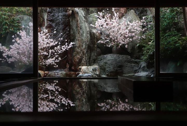 界 伊東 大浴場「花見温泉」