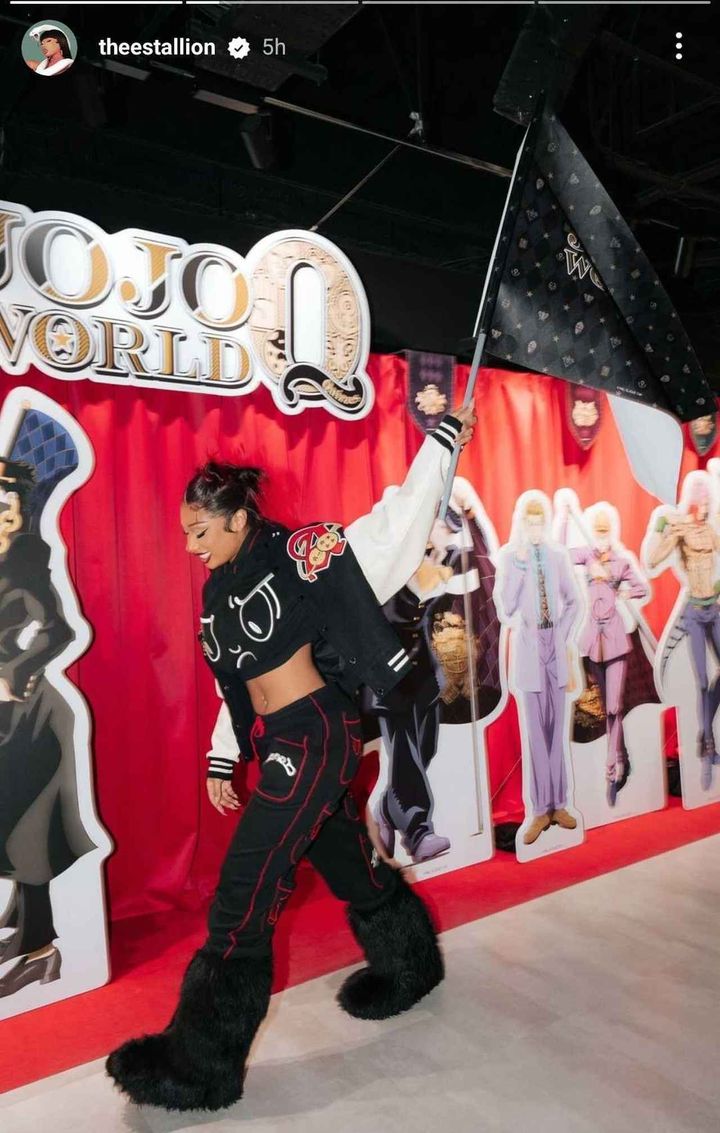 画像2: メーガン・ジー・スタリオンがジョジョワールドへ