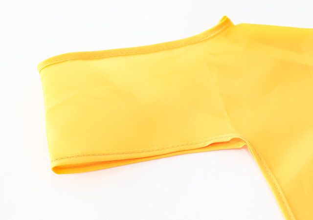 ミニストップのハロハロポーチ＆オリジナルロゴエコバッグ YELLOWの持ち手