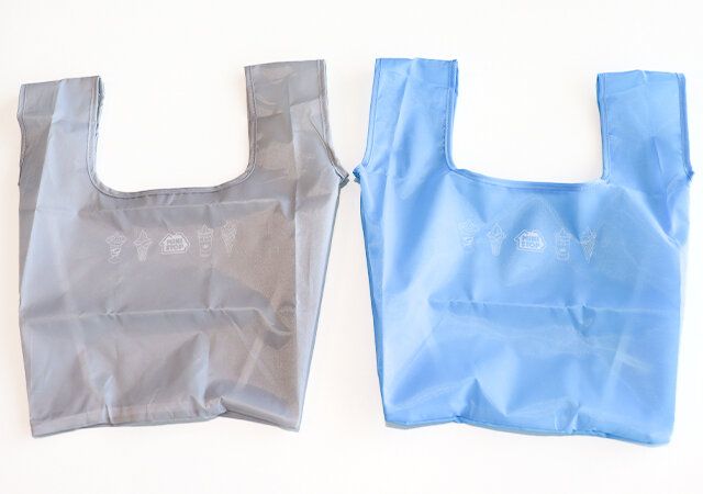 ミニストップのソフトクリームポーチ＆スイーツエコバッグ2種