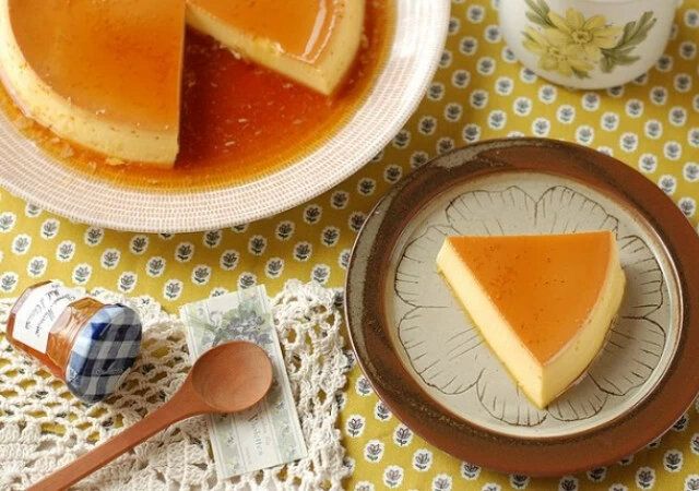 フライパンで作るでかプリン レシピ