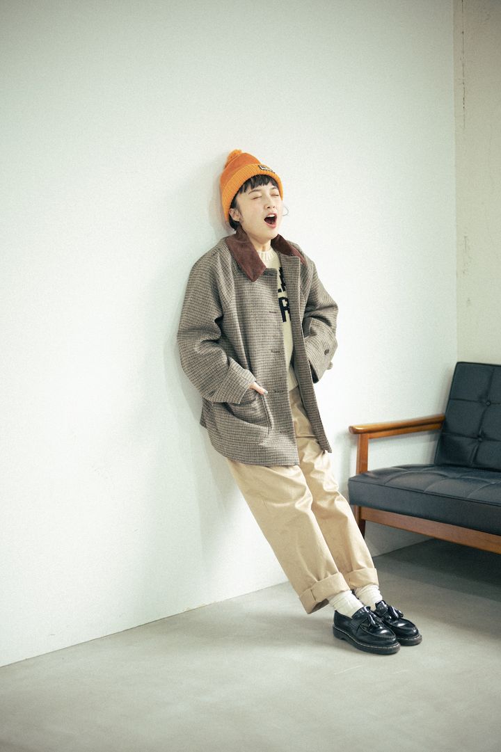 152cmのチノパン着まわし2選。季節の変わり目にちょうどいいジャケットスタイル【FUDGE FRIEND おしゃれさんの毎日コーディネート】