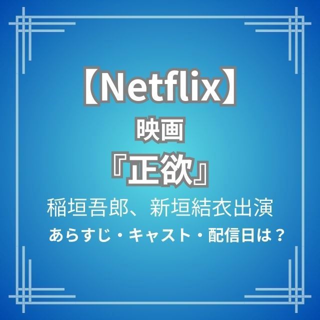 ネットフリックス『正欲』あらすじ
