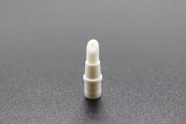 ダイソーのツイストペン容器（斜めカットクッションタイプ）のペン先