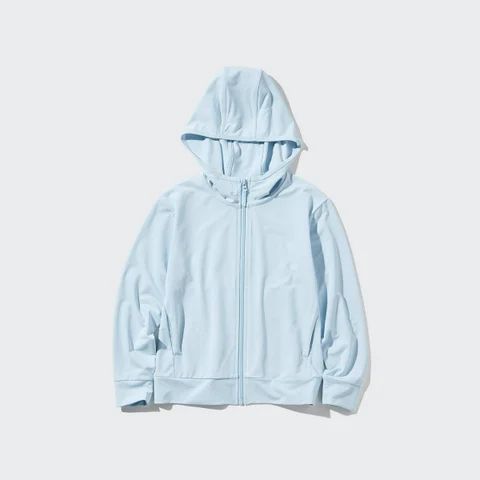 エアリズムUVカットメッシュパーカ