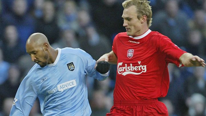 2003-04 Reebok Liverpool サッカーシャツ リヴァプール（もう
