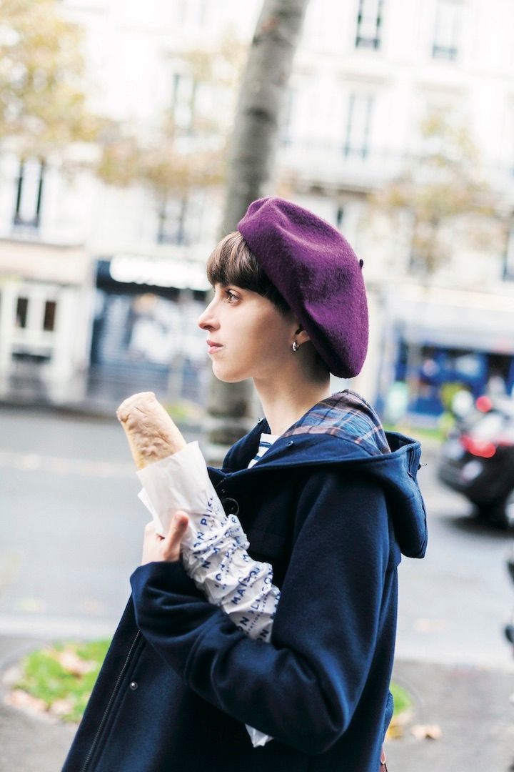 デニムやボーダー×ベレーの正統派オシャレが人気！【パリジェンヌの一週間コーデ】