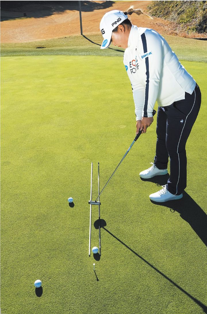 鈴木愛の“パター練習法”を紹介！ボールの真芯を打ち抜く秘訣とは…？