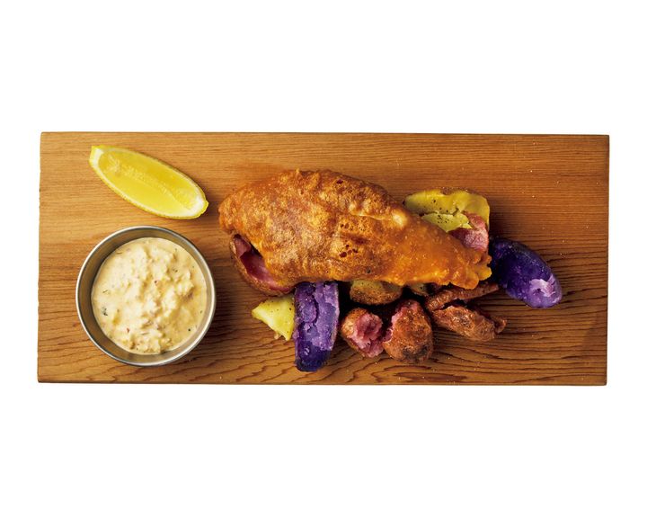 神谷町〈Orby Restaurant〉の「フィッシュ&チップス」