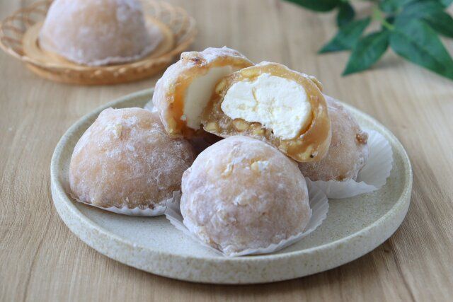 くるみとチーズのもちもち大福 レシピ