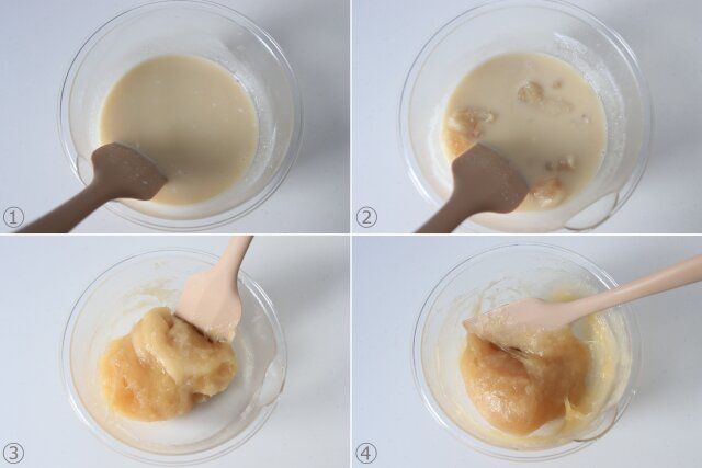 くるみとチーズのもちもち大福 レシピ 求肥を作る