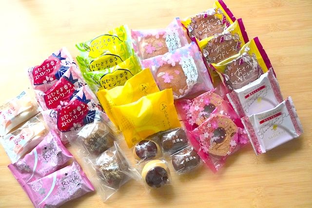 12種27個のお菓子