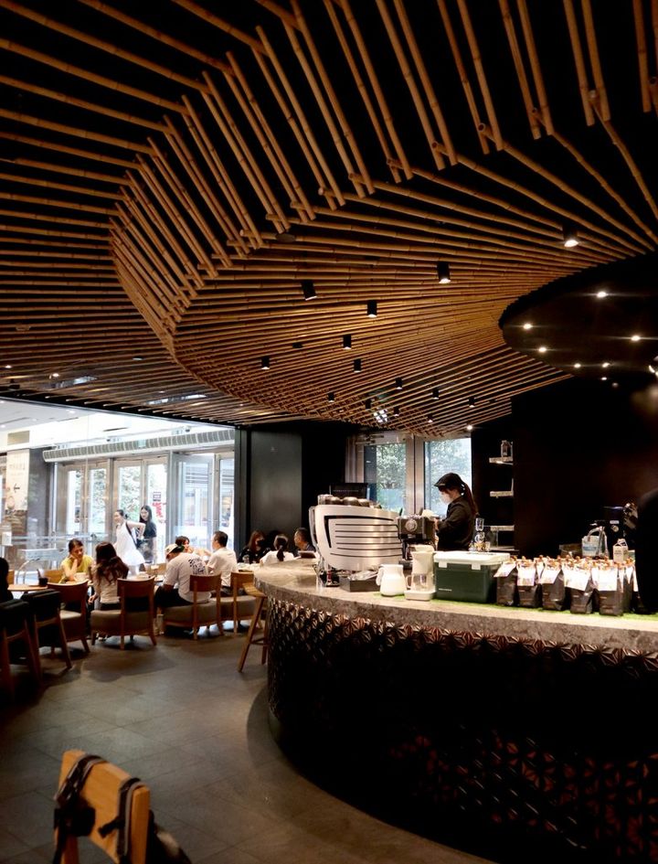 台湾の素敵スタバシリーズ「竹を使った内装がオリエンタルで美しいスタバ」【週末アジア：台湾編】