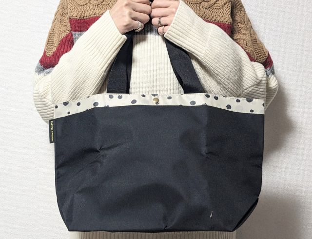 手で持ったとき