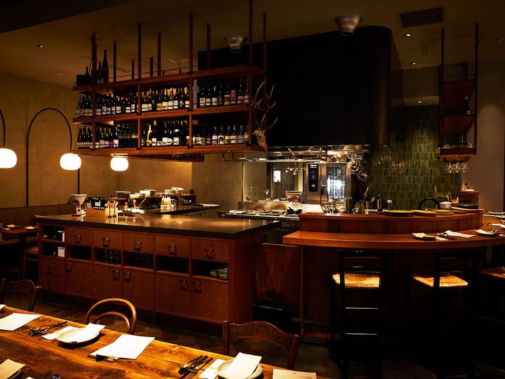 茅場町『Bistro yen』の内観