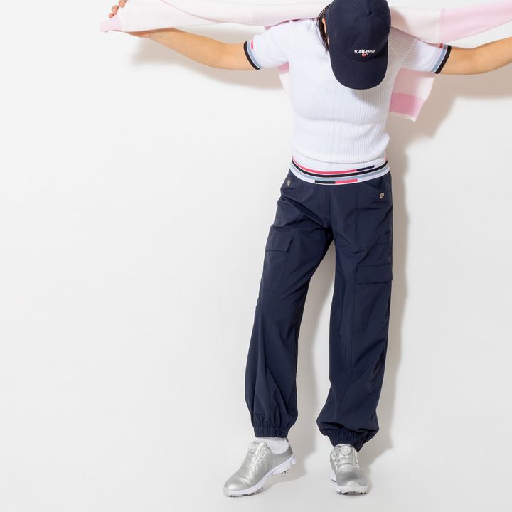 ゴルフコーディネートが大激変！ トレンドのパラシュートパンツはどう合わせる？