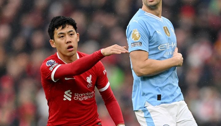 リヴァプール遠藤航、王者マンチェスター・シティ相手に活躍！「ワールドクラス」とクロップ監督賞賛