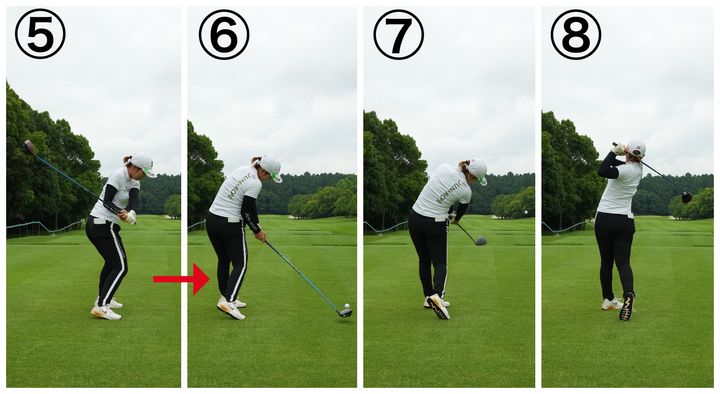 球を曲げない秘訣は？高橋彩華、菊地絵理香、勝みなみのスイングを徹底解説！