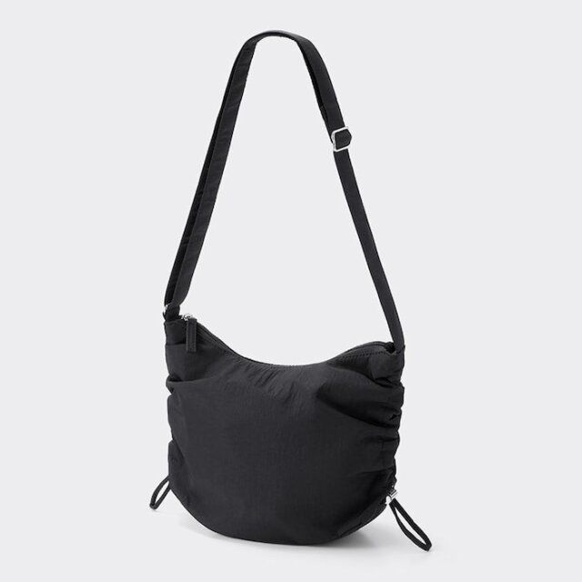 GU ナイロンサイドドローストリングバッグ