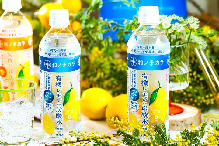 「和ノチカラ 有機レモン使用炭酸水」