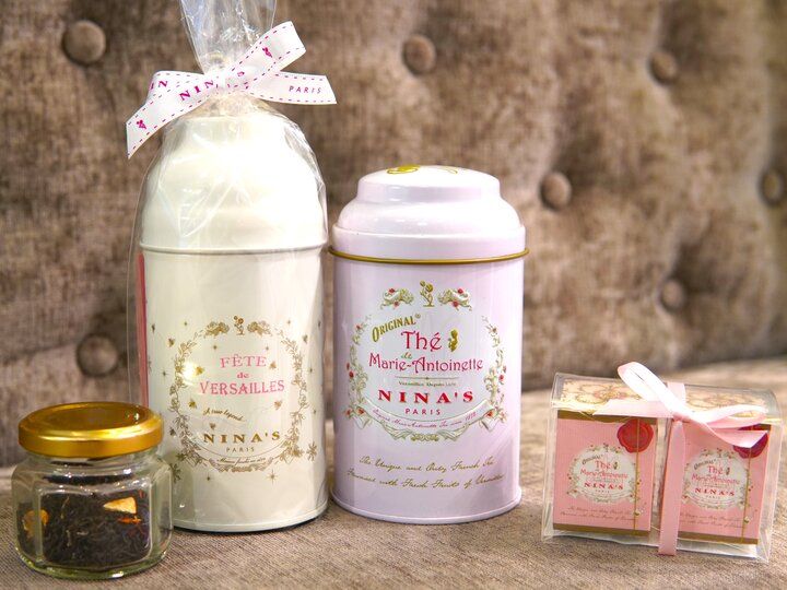 マリー・アントワネットも愛した菜園で収穫したバラとリンゴのフレーバードティー♪「LE SALON DE NINA’S クイーンズスクエア横浜店」