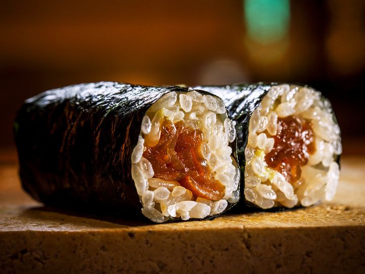 東銀座『鮨 いつつ』の「干瓢巻き」