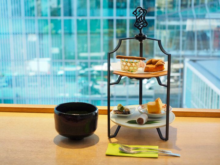 渋谷駅直結♪ 京を感じる絶景カフェで春色スイーツやアフタヌーンティーを「茶庭 然花抄院 渋谷ヒカリエ ShinQs店」