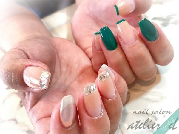 atelier eLが投稿したネイルデザイン [photoid:I0104368] via Itnail Design (729740)