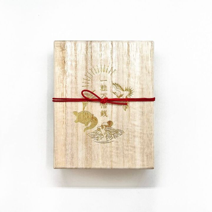 ギンザタナカの純金5グラムの小銭 桐箱入り