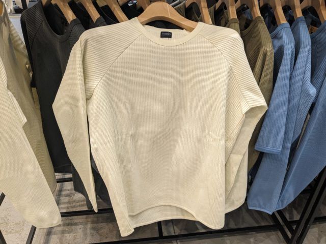 ワークマン「ふんわりワッフル正面」