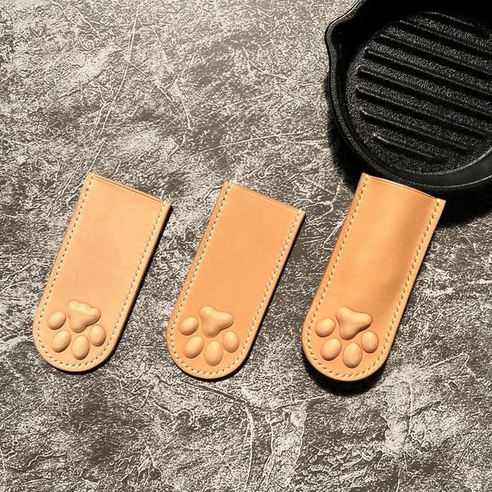 みりおたきゃんぷのスキレットハンドルカバー