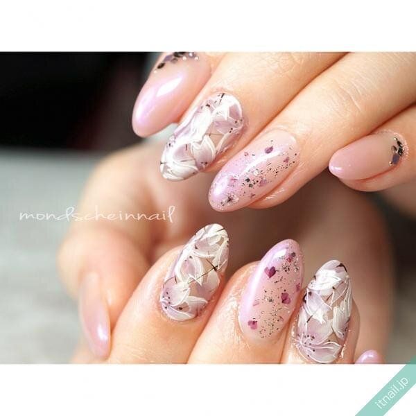 モントシャインネイルが投稿したネイルデザイン [photoid:I0095697] via Itnail Design (729760)