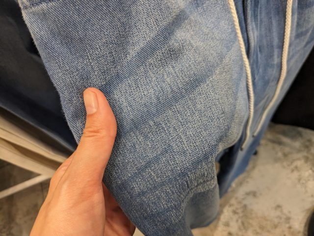 ワークマン「イージーデニム生地感」