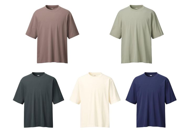 画像: 【Uniqlo U】ドライEXクルーネックTシャツ（半袖）各¥1,990 www.uniqlo.com