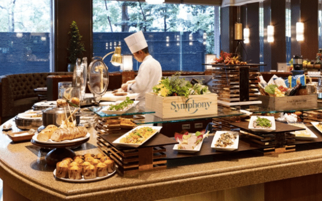 朝食バイキング画像