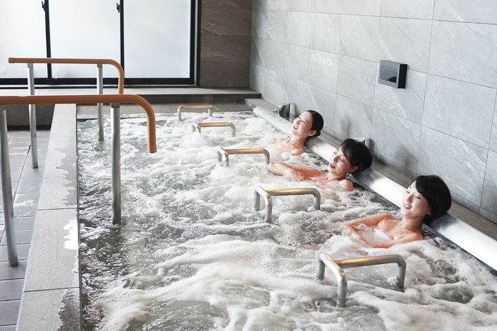 ジェットが気持ちいいジェットバス・リラクゼーションバス