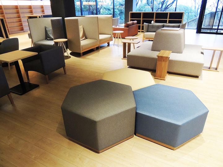 「火窯房」専用の休憩ラウンジもあります