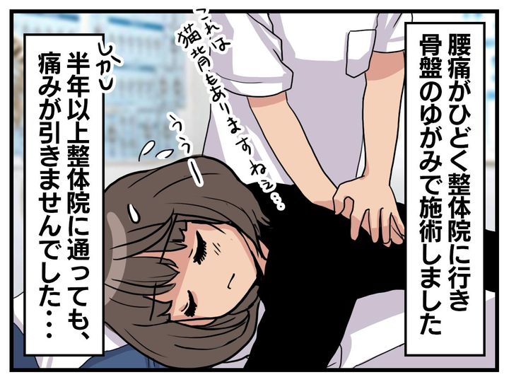 画像1: 治らない腰痛