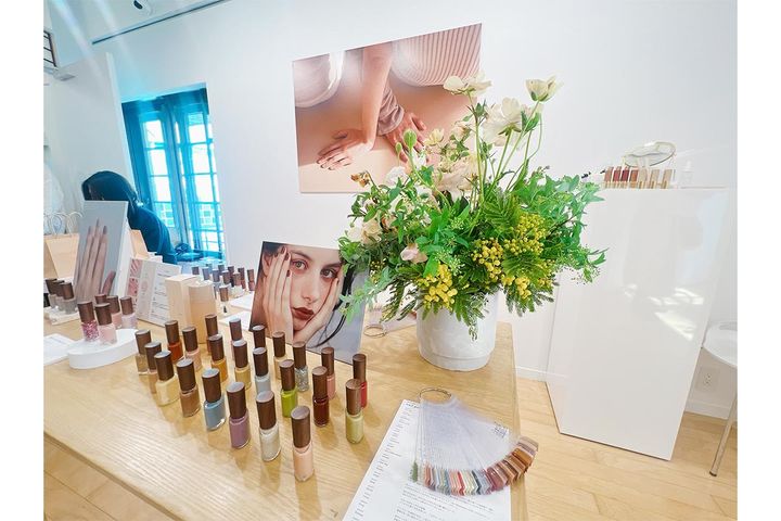 「rihka」ポップアップストア（会場の様子）