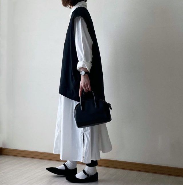 シャツワンピコーデの女性ベスト1