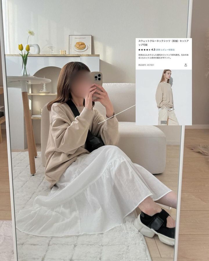 クリンクルコットンキャミソールワンピース＿02