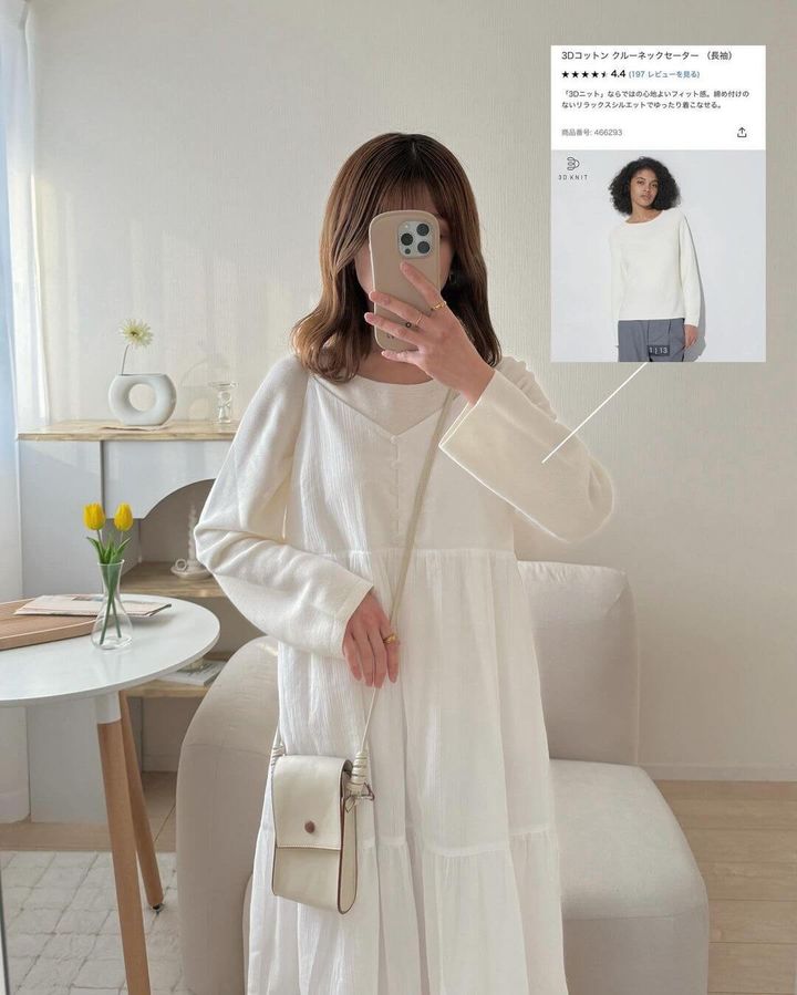 クリンクルコットンキャミソールワンピース＿01