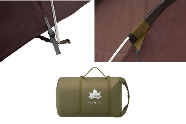 “ベルトを締めるだけ”の簡単設営！ロゴスのテントの機能面が優秀すぎた…