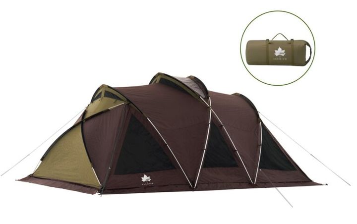 “ベルトを締めるだけ”の簡単設営！ロゴスのテントの機能面が優秀すぎた…