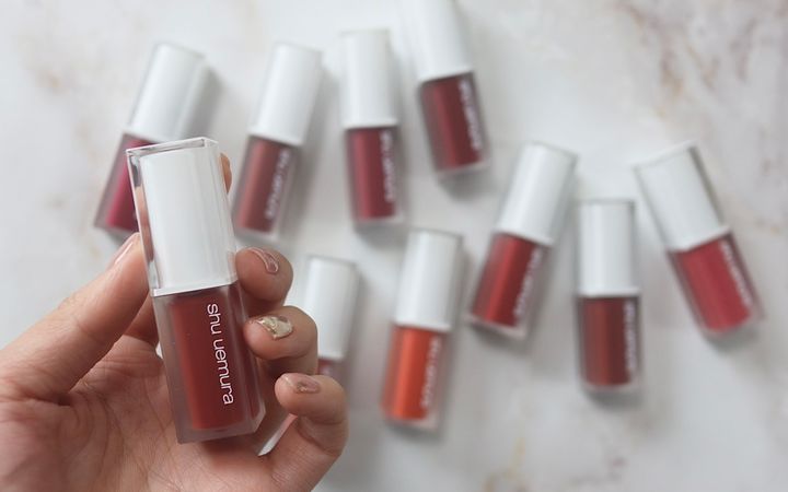 シュウ ウエムラ 「キヌケアグローアップ」全色スウォッチ！イエベ、ブルベ別のおすすめも紹介