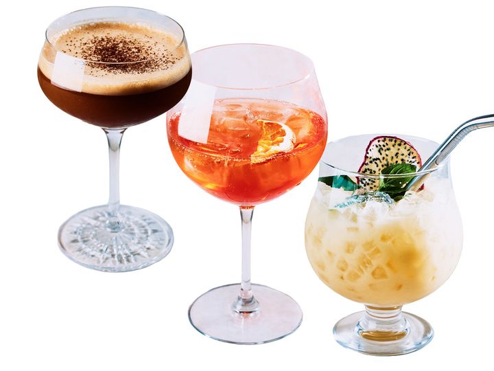 新橋『マダムミイ モダン タイベトナメーゼ』の「マダムミイ・ピニャコラーダ」、「アジアン・アペロール・スプリッツ」、「ココナッツ・コーヒーマティーニ」