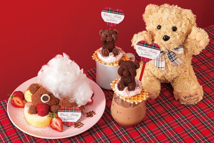 ゴルフに行かない休日におすすめ！ クラシックテディとコラボしたふわふわスイーツ