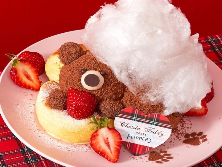 ゴルフに行かない休日におすすめ！ クラシックテディとコラボしたふわふわスイーツ