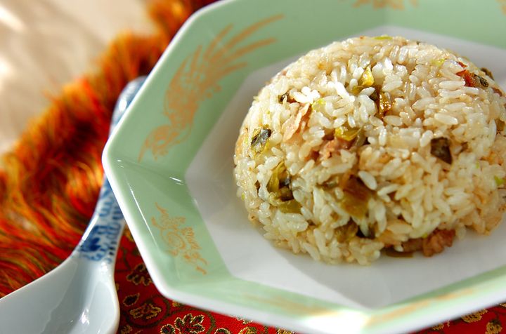 激ウマ！ゴマ油香る基本の高菜チャーハン